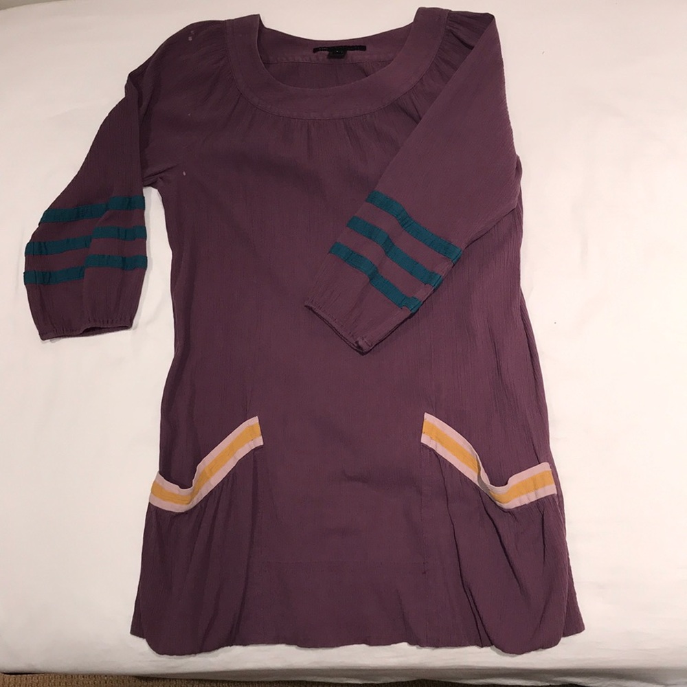 Purple dress with pockets!